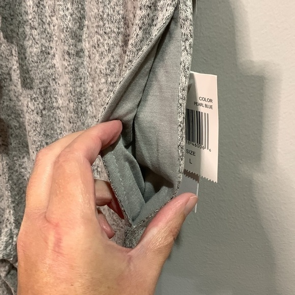 Jaclyn Womens Knit Pajama Pants in pearl blue size large - Picture 4 of 8